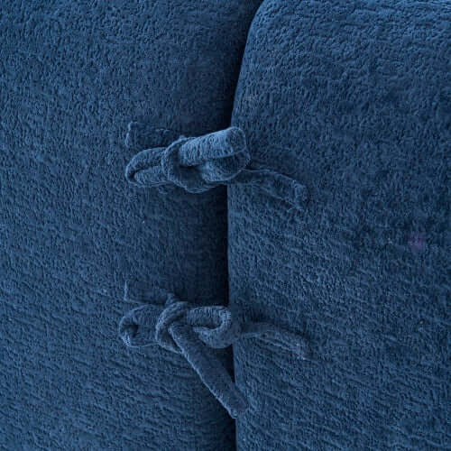 Boneless Modular Chenille Sectional Sofa – close-up detail