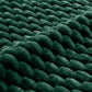 Close-up of soft flannelette fabric for Modern Modular Flannelette Sofa – 82” Boneless Deep Seat Couch.