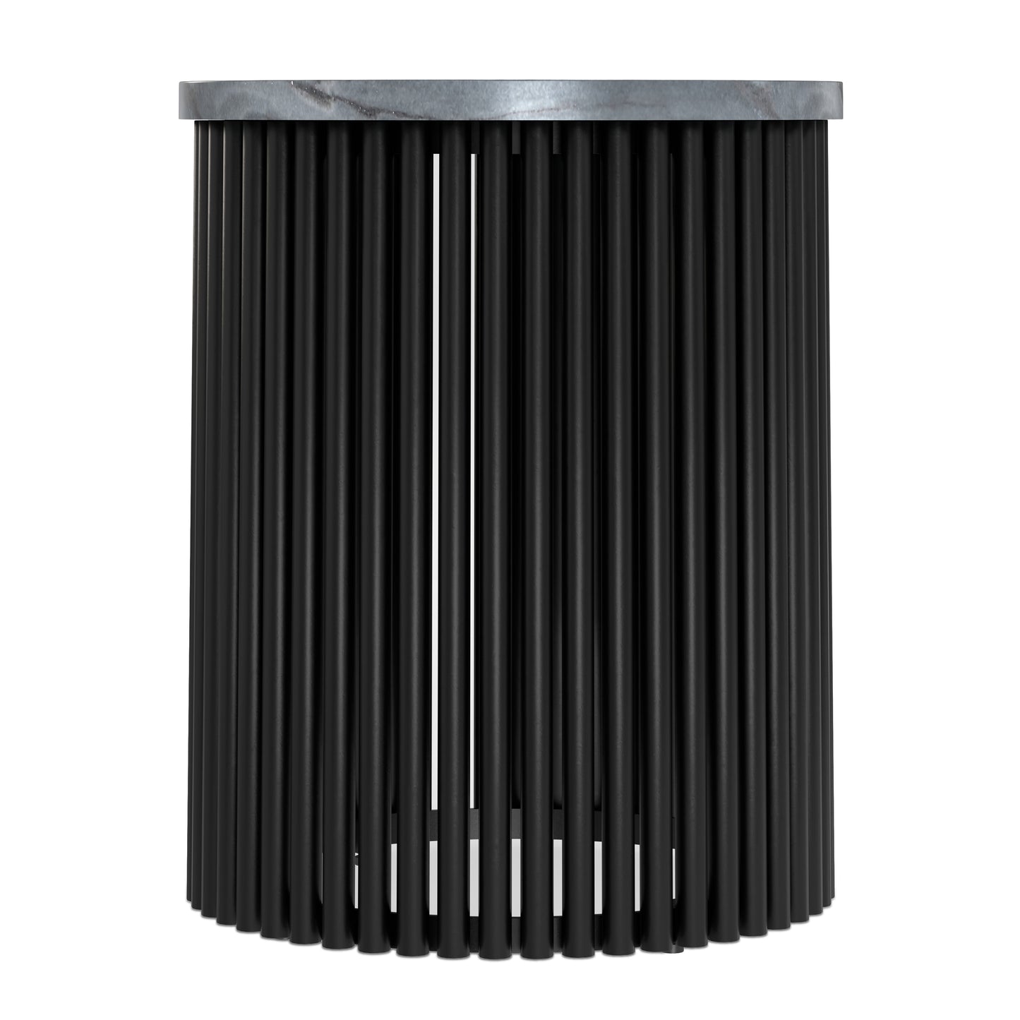 Demy Black Marble Accent Table – 17.5" Accent Table – view 5