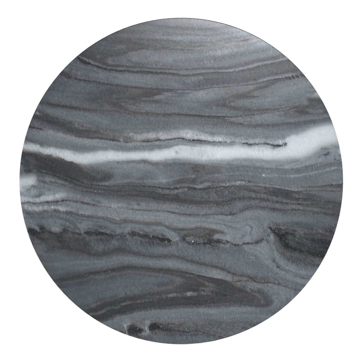 Demy Black Marble Accent Table – 17.5" Accent Table – view 7
