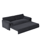 Denholm Velvet Convertible Sleeper Sofa – 66" 3-in-1 Queen Pull-Out Sofa Bed – view 14