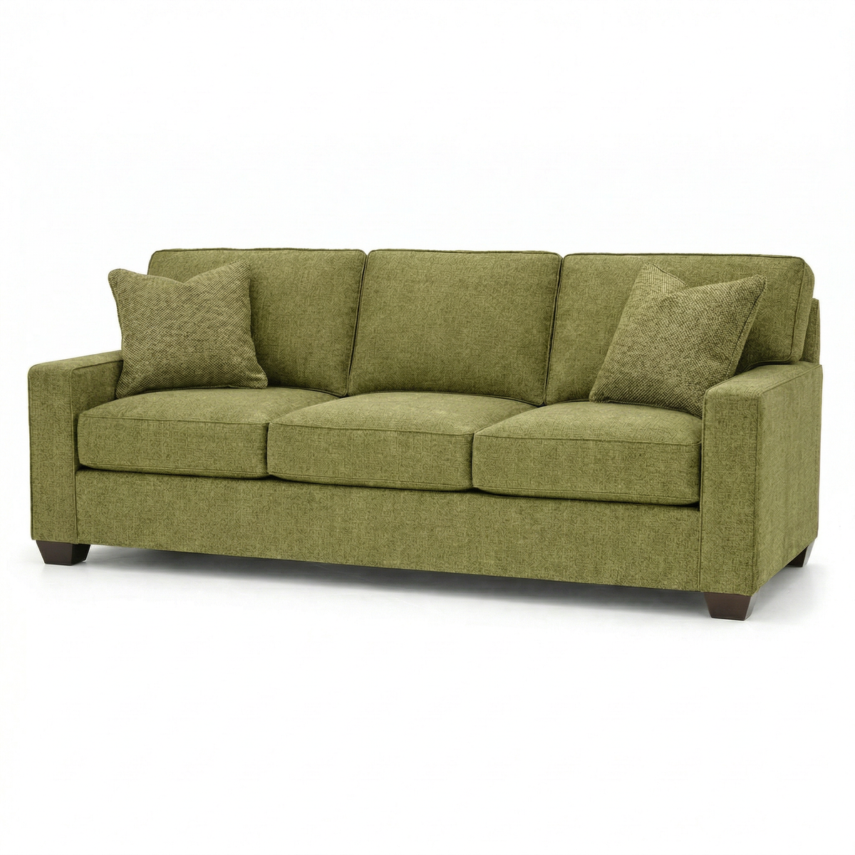 Clifford 2-Arm Sofa – Handcrafted in the USA, Custom Fabric Options - Notion Appletini - Fabric (11)
