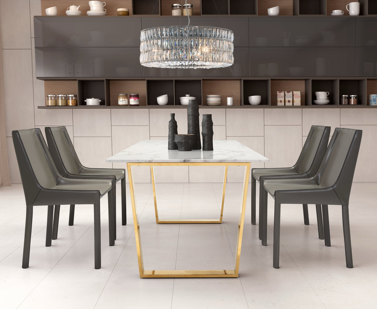 Jena Chrome Ceiling Lamp