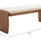 Lafa Beige Bench