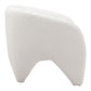 Lopta White Accent Chair