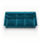 Augusta Sofa – Made in USA, Custom Fabric Options, 83" Classic Design - Velvet Antique Peacock - Velvet (5)