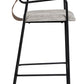 Couva Gray Tweed Barstool (Set of 2)