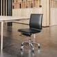 Lider Plus Armless Office Chair in Black