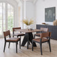 Roxas Brown Dining Chair (Set of 2)
