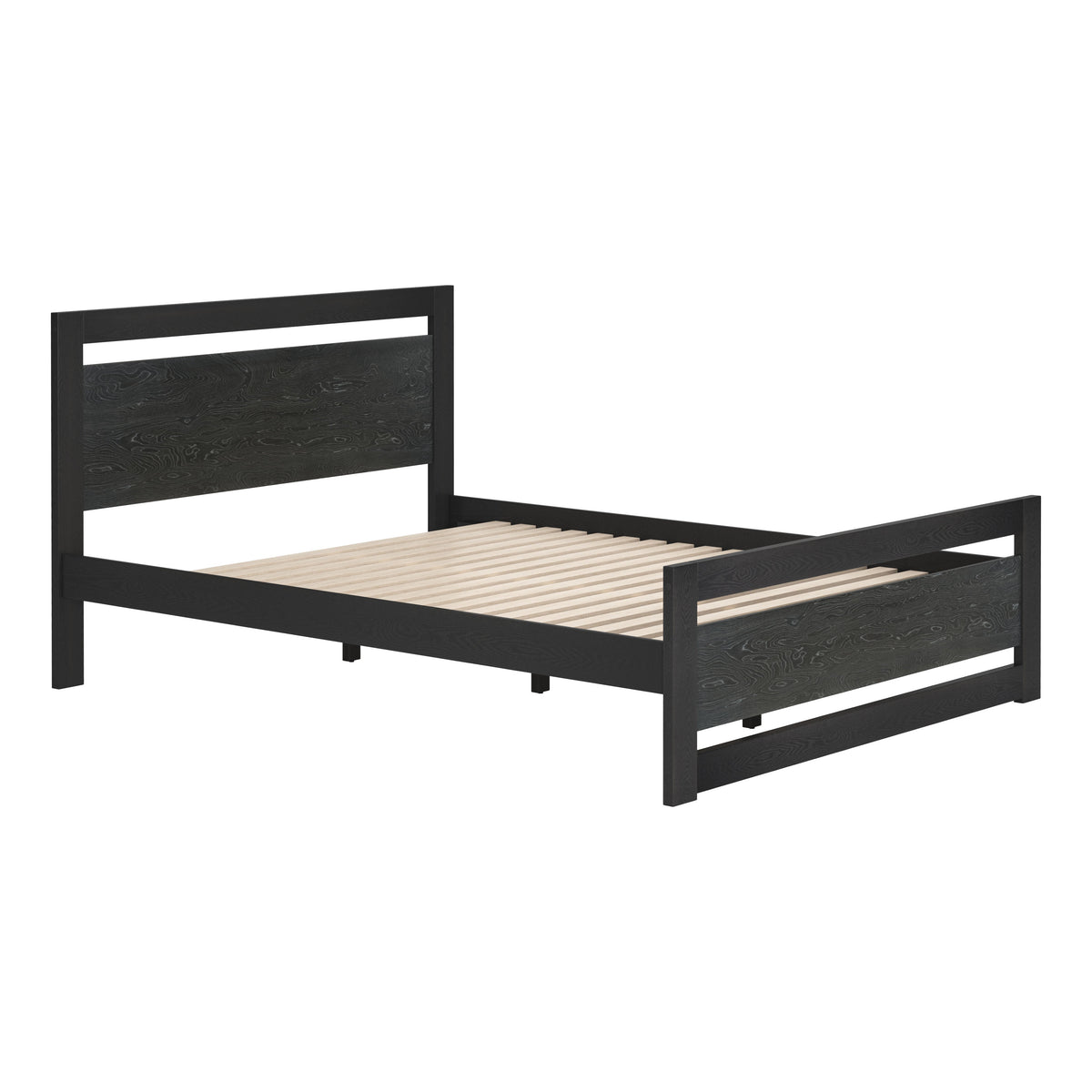 Repos Queen Bed in Black