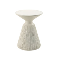 Duane White Engineered Stone Accent Table
