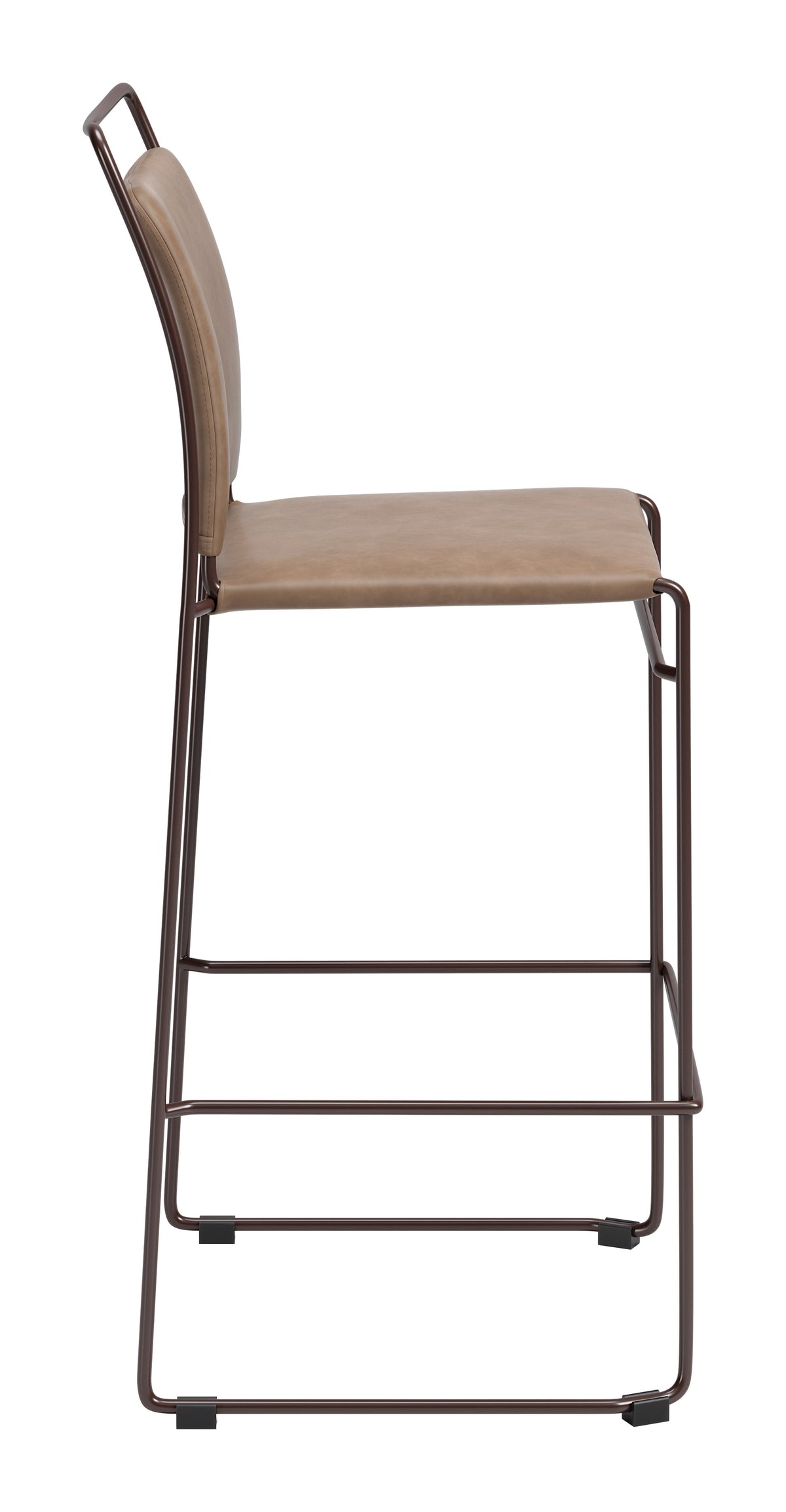 Verbena Brown Barstool (Set of 2)