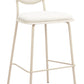 Zeal Light Gray & Beige Barstool (Set of 4)