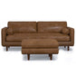 Morrison MCM Leather Sofa 89' (2 Colors)