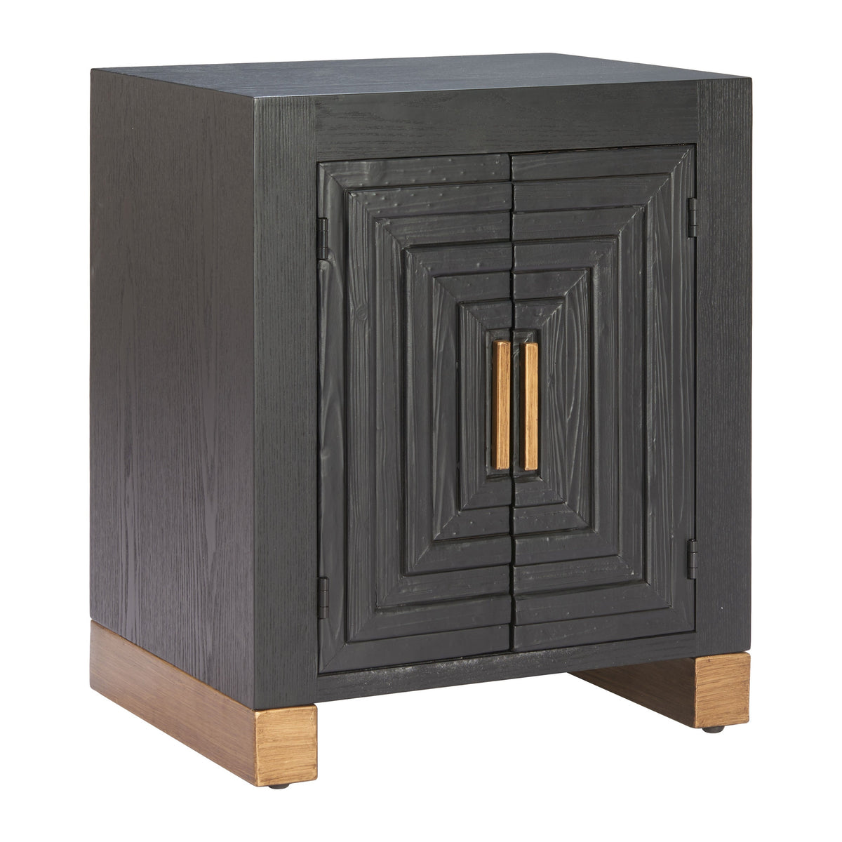 Trazo Black Side Table