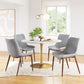 Magnus Dining Chair (Set of 2) in Slate Gray & Walnut