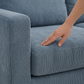 Modena L-Shaped Sectional Sofa - Leslie Peacock - Fabric (6)