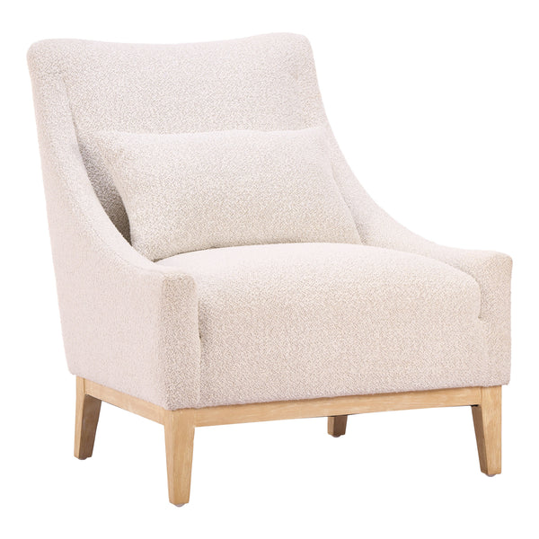 Velun Ivory Accent Chair