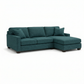 Clifford L-Shaped Sectional Sofa – Made in USA, 9 Fabric Options - Hepburn Teal - Fabric (7)