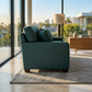 Clifford 2-Arm Sofa – Handcrafted in the USA, Custom Fabric Options - Velvet Antique Peacock - Velvet (5)
