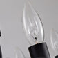 Daxton Black Iron 24-Light Chandelier 39.3 inch