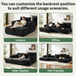 Sorrel U-Shaped Modular Sofa - Black (6)