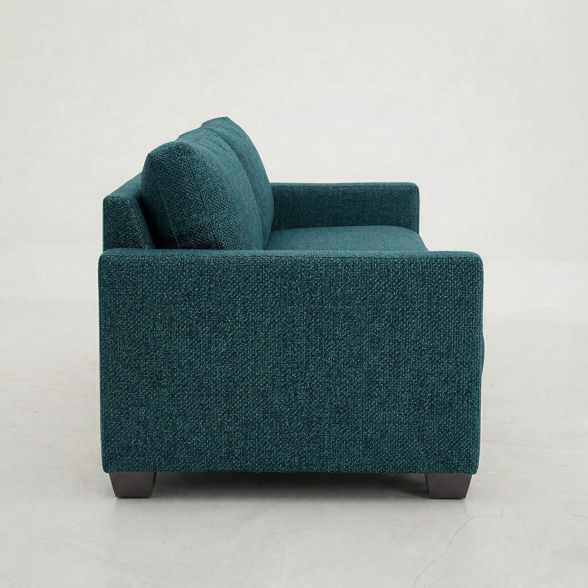 Damon American-Made Sofa – 92" Custom-Fabric Sofa - Velvet Antique Peacock - Velvet (9)