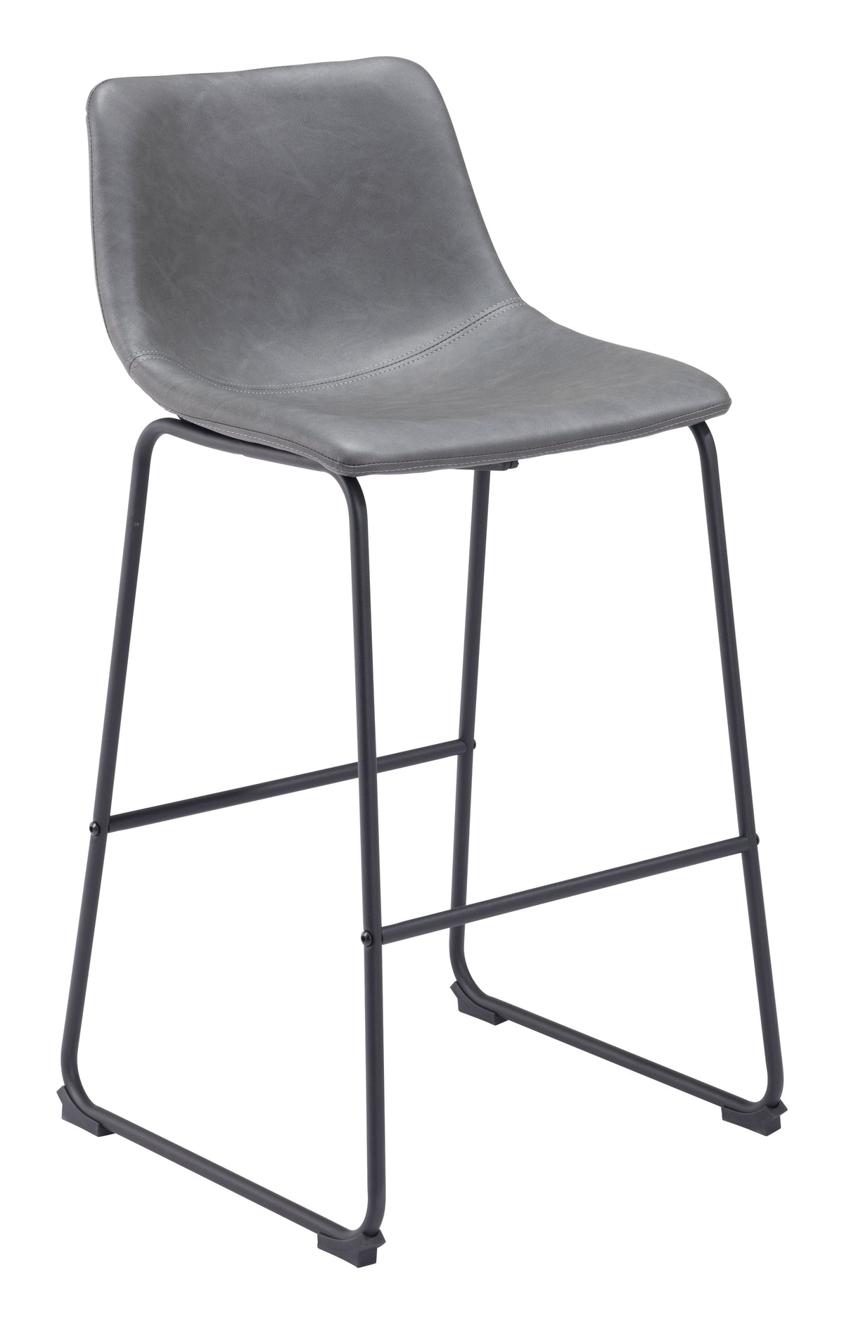 Smart Barstool (Set of 2) in Charcoal