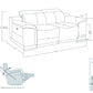 Genuine Leather Power Reclining Sofa, White 87” - Revel Sofa 