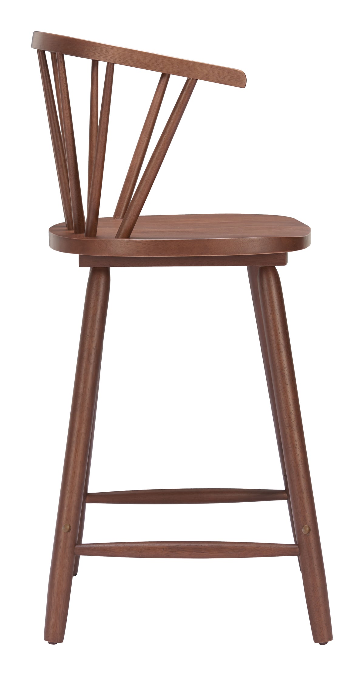 Stenger Counter Stool (Set of 2) in Walnut