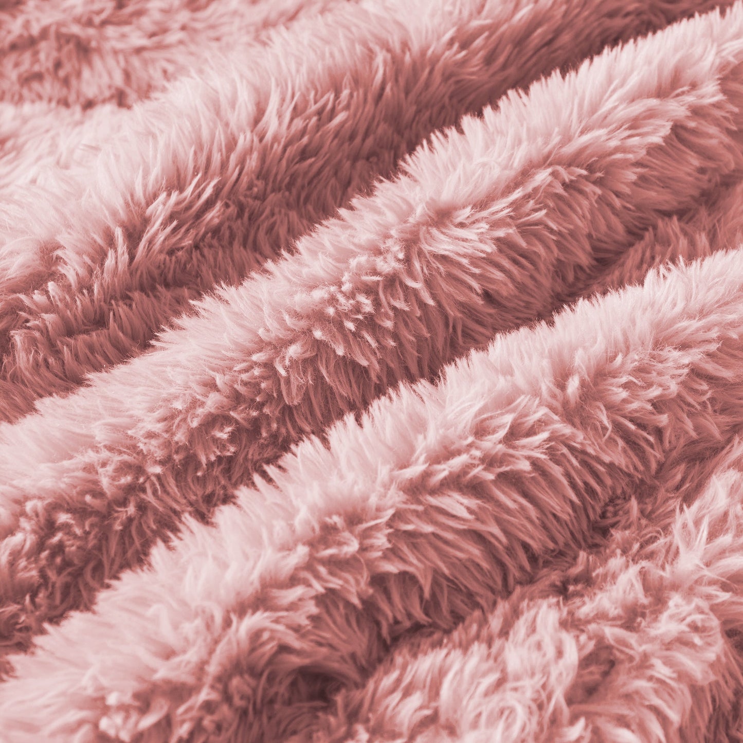 Grayson pink plush modular sofa