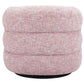 Refine Pink Tweed Swivel Chair