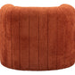 Viana Accent Chair in Burnt Orange