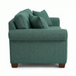 Irlanda Classic Sofa – 92" Rolled-Arm Made-in-USA Sofa - Velvet Antique Kelly Green - Velvet (6)
