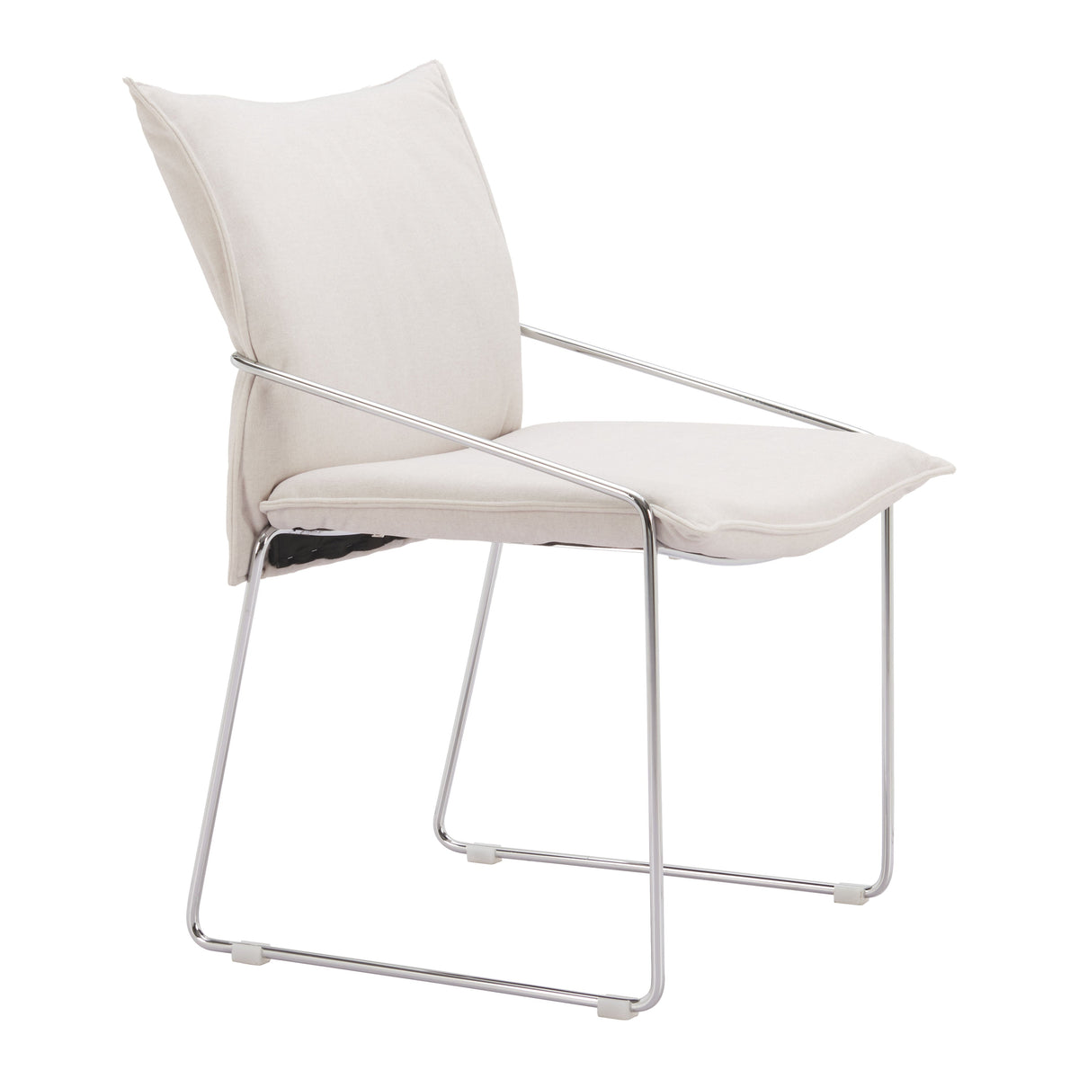 Pola Dining Chair (Set of 2) in White