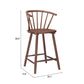 Stenger Counter Stool (Set of 2) in Walnut