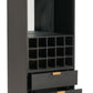 Magara Black Bar Cabinet