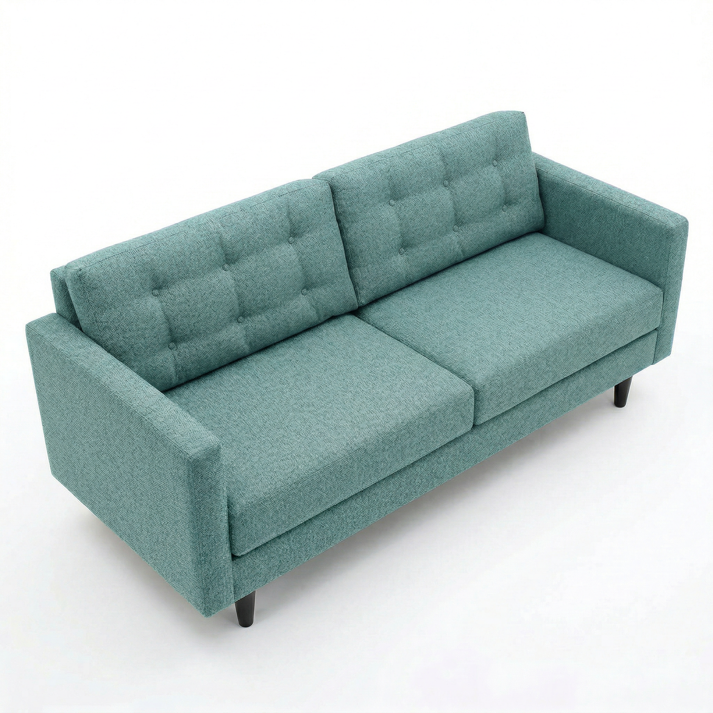 Talmadge Velvet Sofa – 92" Classic American Sofa - Hepburn Emerald - Fabric (8)
