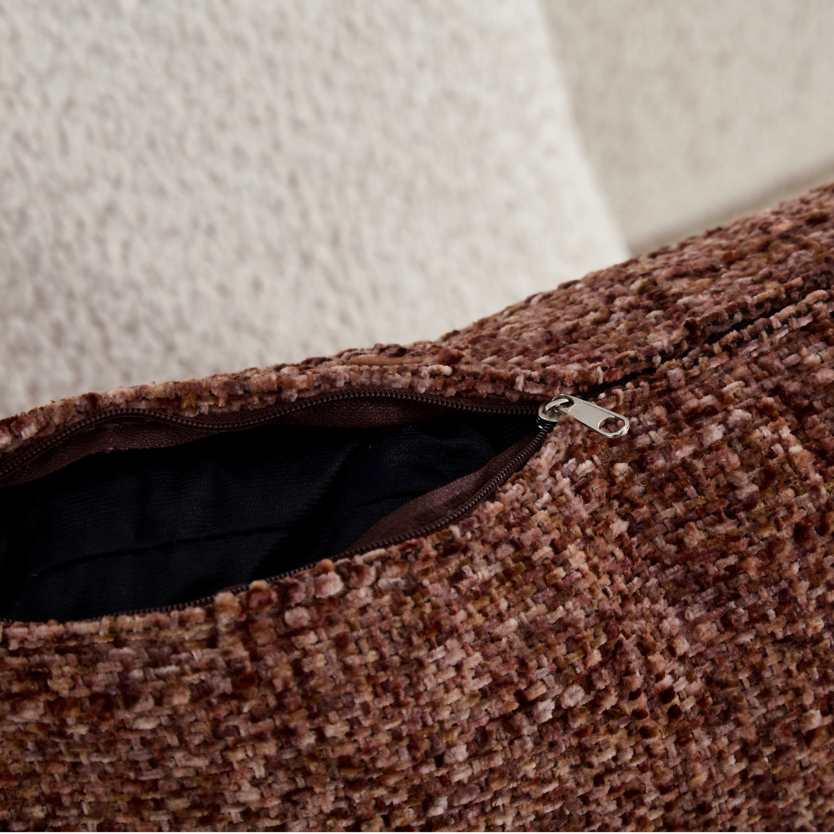 Odile Curved Boucle Sectional