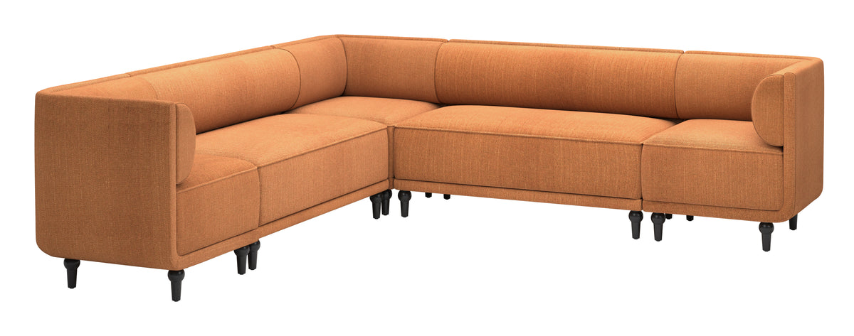 Malben Brown Loveseat