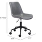 Byron Office Chair in Gray