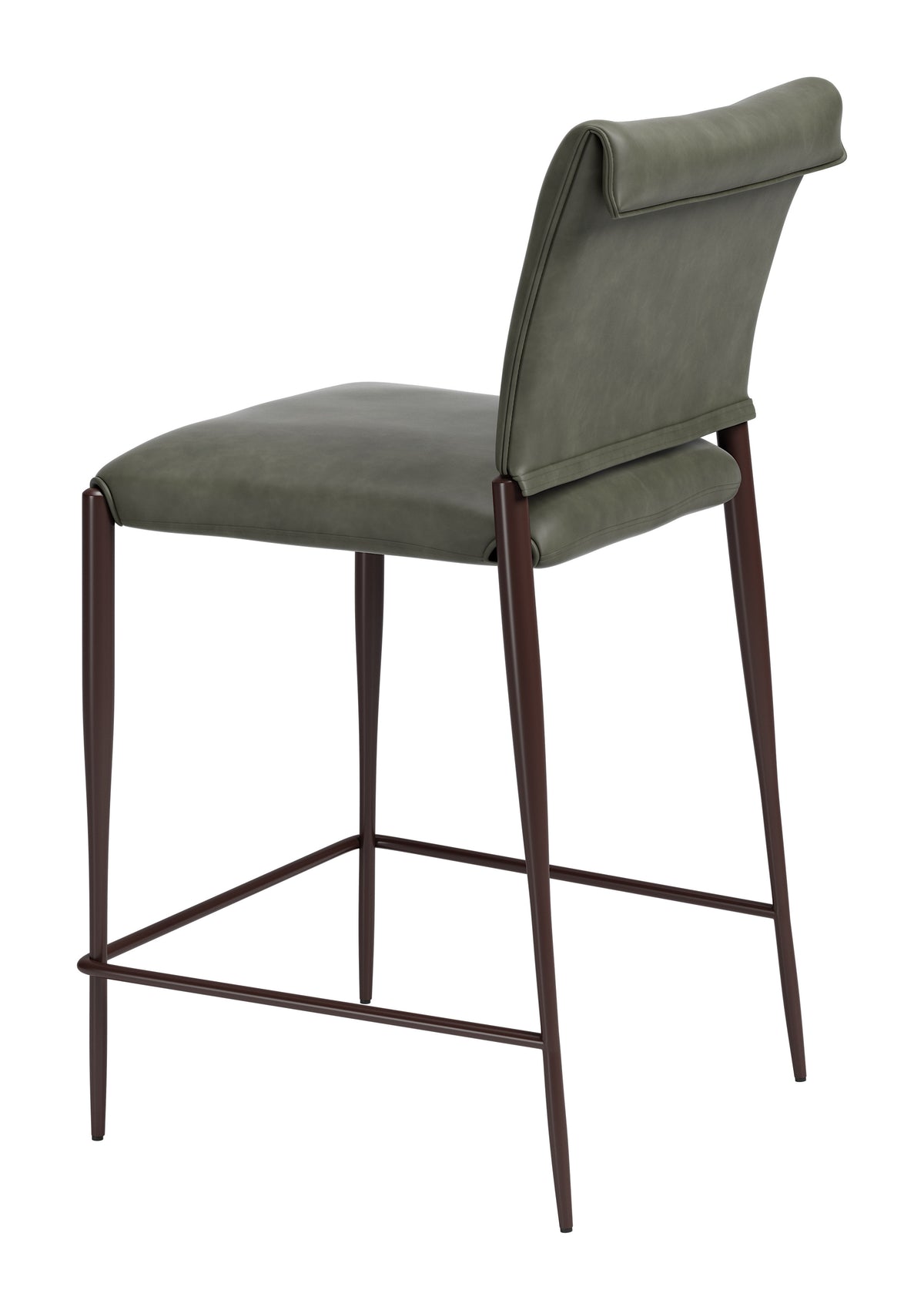 Freesia Olive Green Counter Stool (Set of 2)