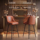Keppel Swivel Barstool in Brown