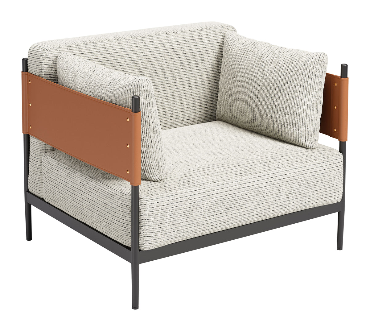 Stirbe Gray Armchair