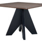 Lisse Espresso Square Dining Table