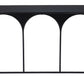 Loriet Black Console Table