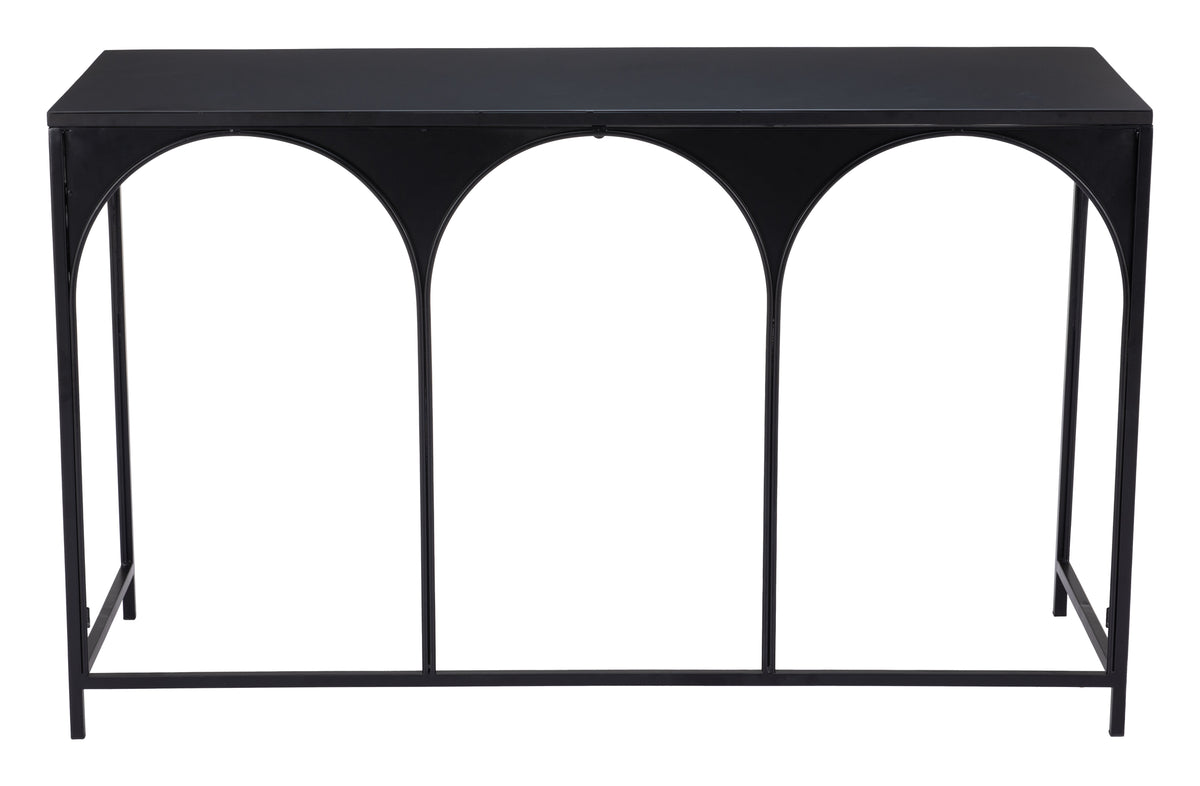 Loriet Black Console Table