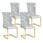 Kinsey Gray, Gold Legs, Set of 4