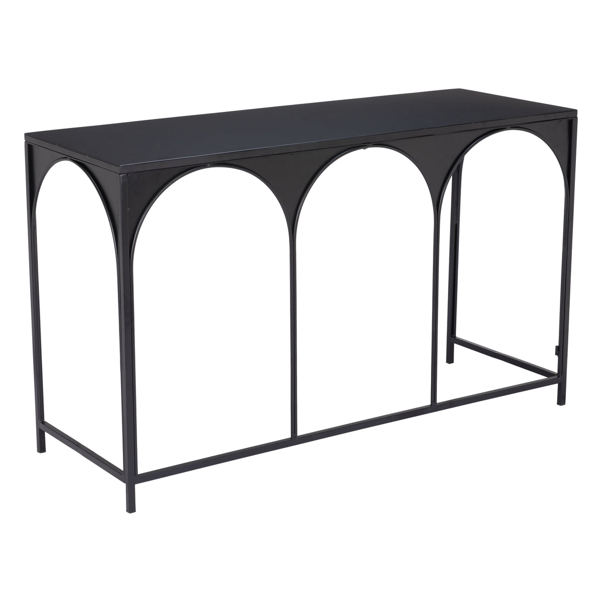 Loriet Black Console Table