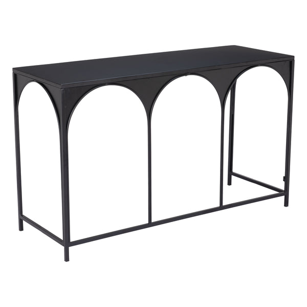 Loriet Black Console Table